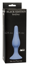 Узкая анальная пробочка на присоске Slim Anal Plug Large