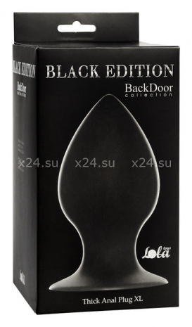 Большая анальная пробка на присоске Thick Anal Plug XL