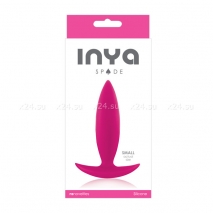 Малая силиконовая анальная пробка для ношения Inya Spade Small