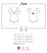 Боди с кружевом (лиф на косточках) Moketta Teddy LXL6