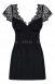 Мини-платье с кружевом Moketta Chemise SM (с косточками)4