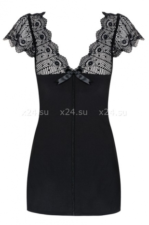 Мини-платье с кружевом Moketta Chemise LXL (с косточками)