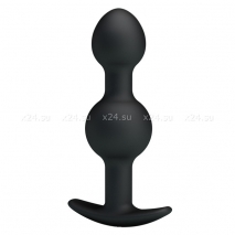 Анальная втулка со смещенным центром тяжести Silicone Anal Balls