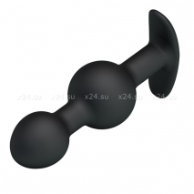 Анальная втулка со смещенным центром тяжести Silicone Anal Balls