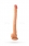 Длинный гибкий рельефный фаллос на присоске Real Stick 13,6''