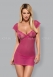 Розовая сорочка с кружевом Lillove Chemise XXL2