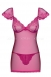 Розовая сорочка с кружевом Lillove Chemise XXL4