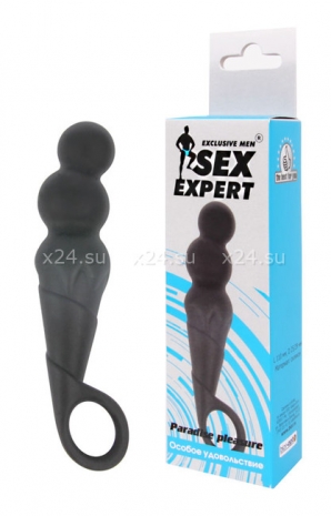 Небольшой анальный стимулятор Sex Expert Paradise pleasure