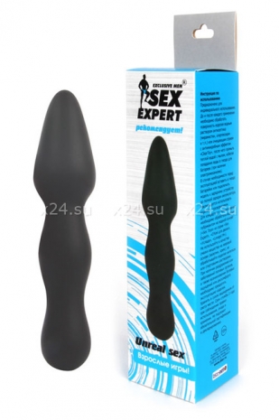 Анальный стимулятор двусторонний Sex Expert Unreal sex