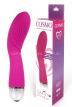 Изогнутый вибратор Cosmo для G-стимуляции (20 режимов вибрации)