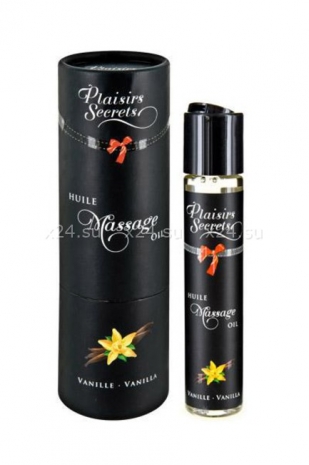 Массажное масло с ароматом ванили Huile Massage Oil