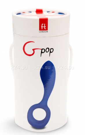 Универсальный вибратор GPop Royal Blue (6 режимов вибрации)
