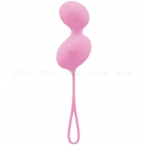 Вагинальные шарики из силикона Ovo L3 Love Ball Pink