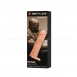 Удлиняющая насадка на пенис с фиксирующим кольцом Penis Sleeve Medium2