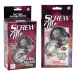Насадка на пенис с кольцом для мошонки Screw Me The Big Socket Ring1