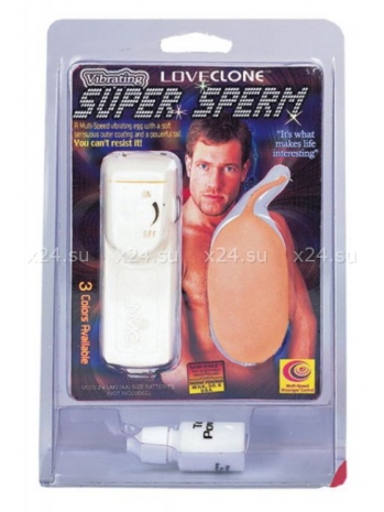 Виброяйцо с хвостиком Vibrating Super Sperm