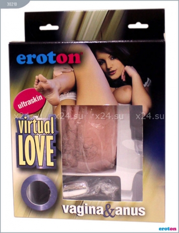 Вибровагина и анус с вибрацией VIRTUAL LOVE