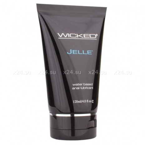 Анальный лубрикант на водной основе Wicked Jelle 120 мл
