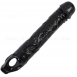 Удлиняющая черная насадка на член с фиксирующим кольцом Scrotamax Extender Black0