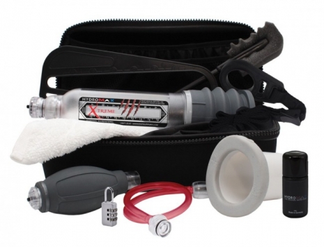 Набор с гидропомпой для увеличения пениса HYDROXTREME11 (Hydromax Extreme X50)