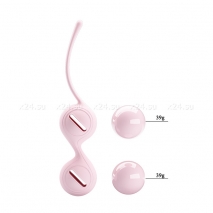 Вагинальные шарики на сцепке со смещенным цетром тяжести Kegel Tighten UP I