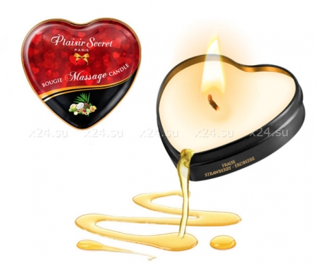 Массажная свеча с ароматом тропических фруктов Bougie Massage Candle (35 мл)