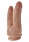 Гибкий фаллос для двойного проникновения на присоске Double Penetrator