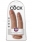 Гибкий фаллос для двойного проникновения на присоске Double Penetrator