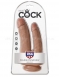 Гибкий фаллос для двойного проникновения на присоске Double Penetrator1