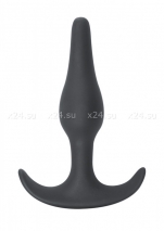 Тонкая анальная пробочка для ношения Spice it up Starter Dark Grey