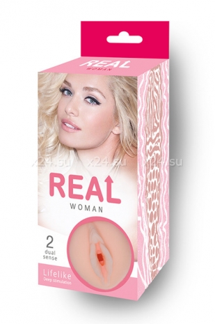 Вагина с рельефом внутри Real Woman