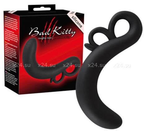 Массажер простаты без вибрации Bad Kitty Prostate Plug