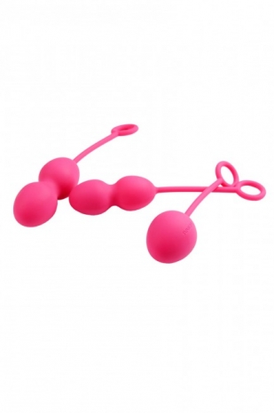 Комплект из трех шариков Nova Exercise Balls (розовые)