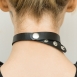 Кожаный чокер с кольцами Bijoux Pour Toi4