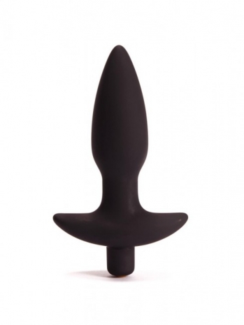 Анальная пробка с мини-вибратором Vibrating Butt Plug (7 режимов)