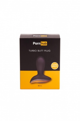Перезаряжаемая мощная анальная пробка Turbo Butt Plug (6 режимов)