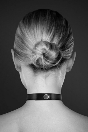 Кожаный чокер с сердцем Bijoux Pour Toi