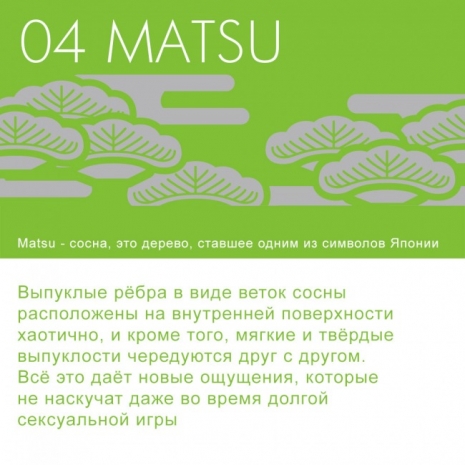 Мастурбатор нереалистичный CAPSULE 04 Matsu