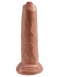 Большой фаллос с подвижной крайней плотью Uncut Cock 9''0