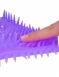 Перчатка для чувственного массажа Neon Luv Glove фиолетовая2