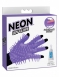 Перчатка для чувственного массажа Neon Luv Glove фиолетовая4
