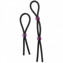 Эрекционное лассо 2 шт Silicone Cock Ties