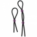 Эрекционное лассо 2 шт Silicone Cock Ties0