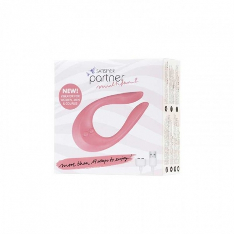 Многофункциональный массажер для пар Satisfyer Partner Multifun 2 (3 мотора, 10 режимов вибраций)