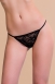 Трусики черные со стразами Joli Belinda, OneSize2