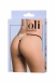 Трусики черные со стразами Joli Belinda, OneSize3