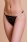 Трусики черные со стразами и украшением сбоку Joli Candice, OneSize