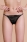 Трусики черные с украшением из страз Joli Gina, OneSize