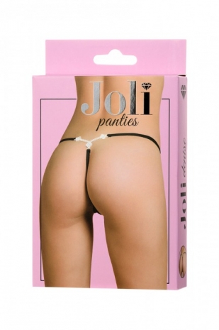 Трусики черные со стразами Joli Denise, OneSize