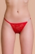 Трусики красные с сердечком из страз Joli Jamie, OneSize2